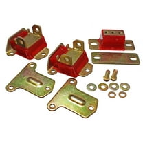 Energy Suspension 69-72 Camaro/70-73 Monte Carlo Red Complete Motor&Trans Mount Set Zinc Finish Fits select: 1970 ,1972 CHEVROLET MALIBU