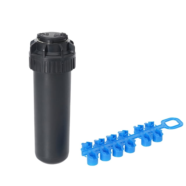 Aspersor Rain Bird En El Suelo Telescópico De Alta Eficiencia Con 16 Boquillas Conexión 3/4 40-360 Grados Ángulos De Pulverización Ajustables Para Riego De Jardín, Patio Y Césped Cateissary HA016169-00
