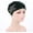 Green, variant on Women's Stretch Velvet Turban Hat Cancer Chemo Beanie Beaded Flower Hair Wrap Cap Headwear