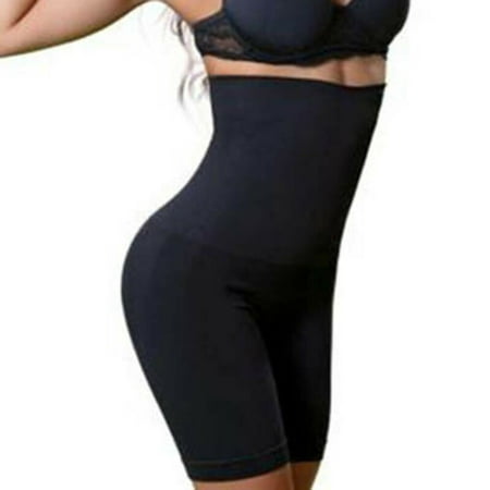 Women High-Waist Body Shaper Shorts Tummy Control Pants Slim