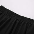 thumbnail image 5 of yueewhu Women's Vintage High Waist Pleated Midi A-Line Skirt with Pockets (Black, M), 5 of 6