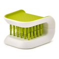 thumbnail image 1 of Cepillo de limpieza verde de 2 piezas, limpiador de platos, cepillo de mano para limpieza de cuchillos en U, 1 of 5