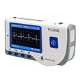 thumbnail image 1 of PC-180B0 Portable ECG Monitor Handheld LCD Heart Rate Tracker Home EKG Monitoring Device, 1 of 5