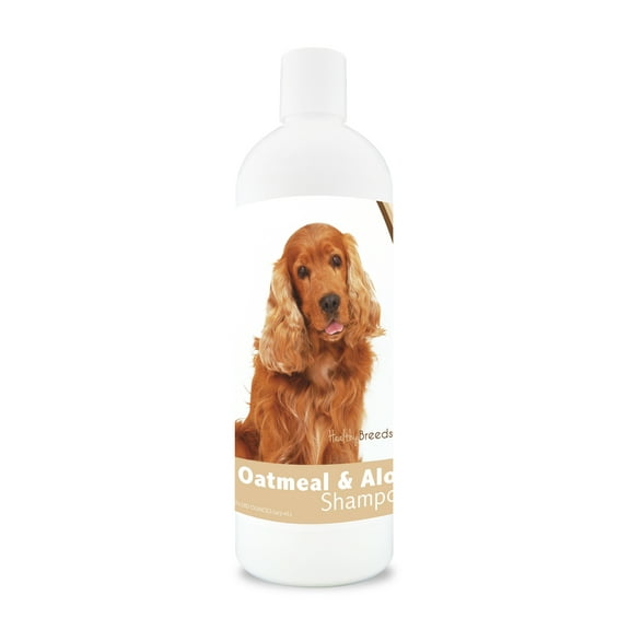 Healthy Breeds Cocker Spaniel Oatmeal Dog Shampoo with Aloe 16 oz