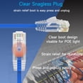thumbnail image 4 of Cable de conexión Ethernet Lysymixs Cat6a delgado, 10 pies, 24 unidades, azul, 4 of 6