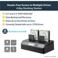 StarTech SATDOCK4U3RE 4 Bay USB 3.0 eSATA to SATA Standalone 13 HDD