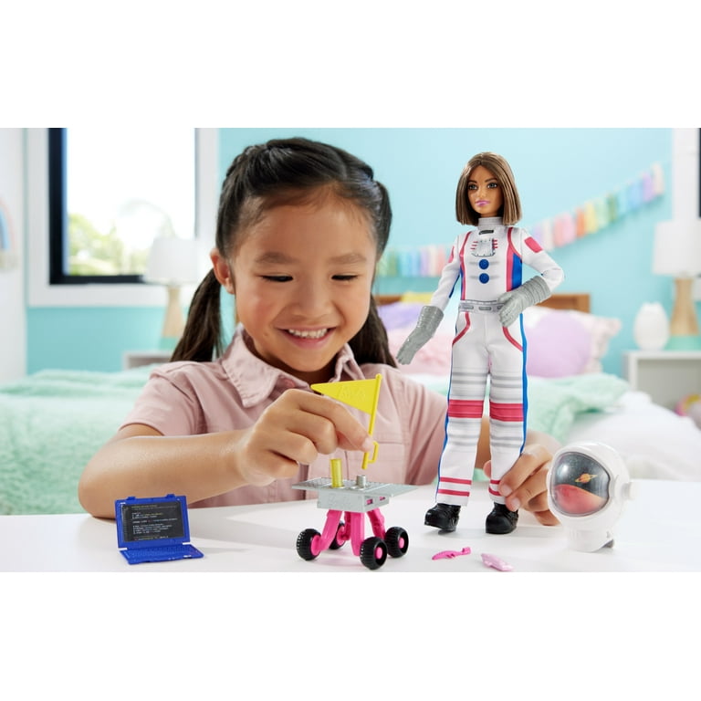 Barbie 65th Anniversary Careers Astronaut Doll 10 Accessories for Ages 3 years and up 11.06 in