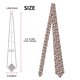 thumbnail image 2 of Fotbe Football Corbata Clásica para Hombre con Estampado – Corbata de Seda Jacquard Tejida, para Negocios, Bodas y Eventos Formales, 2 of 6