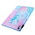 thumbnail image 6 of Mantto iPad 10th Generation Case 10.9", Cute Patterned Slim Multi-Angle Viewing Folio Magnetic Stand Wallet Card Slot with Auto Sleep Wake Smart Cover for 10.9” iPad 10th Gen 2022, Blue Pink Pineapple, 6 of 10