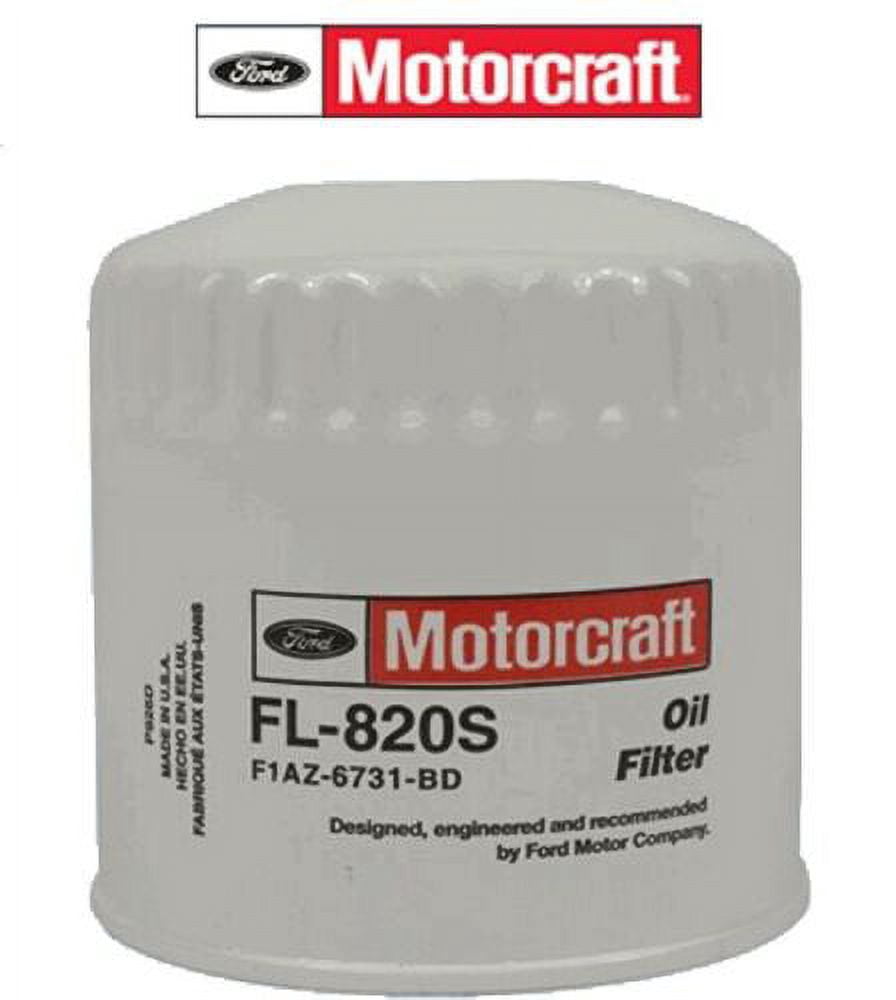 6  Engine Oil Filters Genuine FORD Motorcraft Replace OEM # FL1820S
