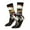 2 Black-1, variant on Retro American Eagle A Crew Socks for Men & Women, Breathable Casual Athletic Ankle Socks