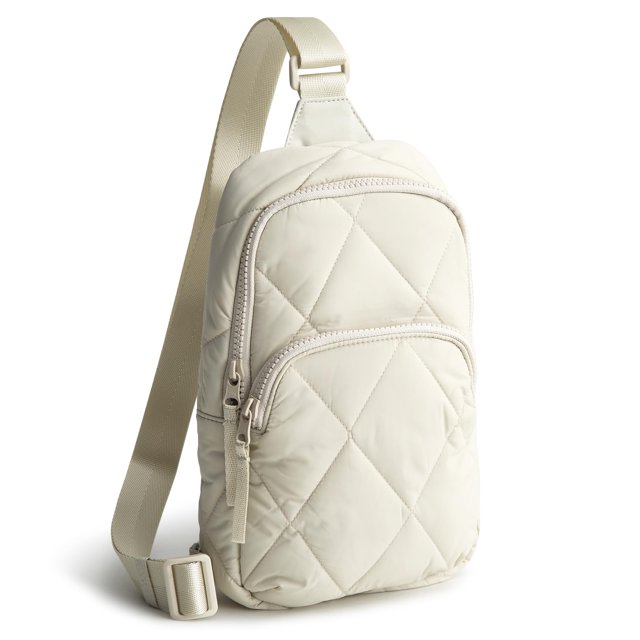 Mochila Sling Vera Bradley Featherweight Lorman Nylon Repelente al Agua