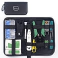 thumbnail image 1 of Kit de Crimpadora de Red 21 en 1 para RJ45 Ethernet con Pelacables y Tester, 1 of 12