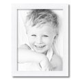thumbnail image 2 of ArtToFrames 15" x 20" Contemporary White with Lip Picture Frame, 15x20 inch White Wood Poster Frame (WOM-2032), 2 of 7