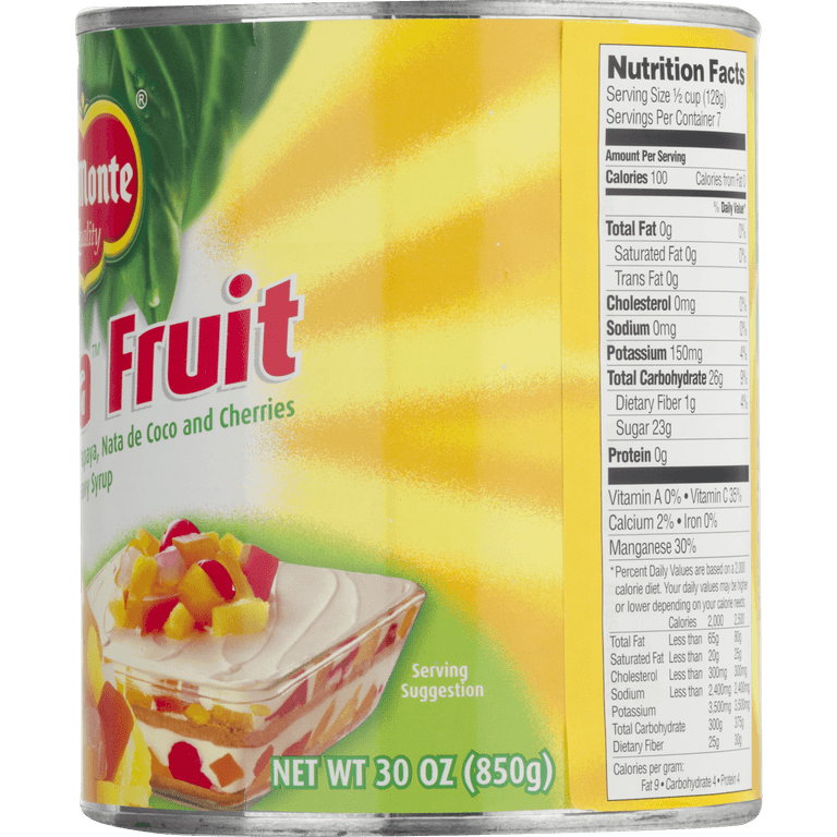 4 pack) Del Monte Fiesta Fruit Cocktail, 30 Oz - Walmart.com 4 pack) Del Monte Fiesta Fruit Cocktail, 30 Oz - Walmart.com