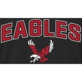 thumbnail image 2 of Women's Black Eastern Washington Eagles Proud Mascot Long Sleeve T-Shirt, 2 of 2