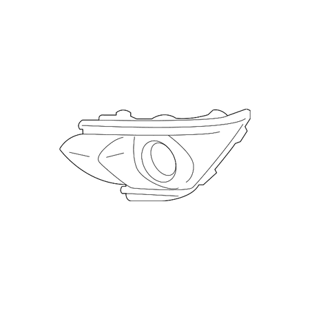 Genuine OE Mitsubishi Trim Cover - 6402A388 Fits select: 2017-2018,2020 MITSUBISHI MIRAGE ES