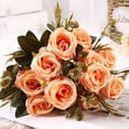 thumbnail image 1 of 6 Têtes de Roses Artificielles Décoration de Bouquet de Roses pour Maison Mariage Fête, 1 of 5