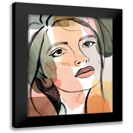 Warren, Annie 12x14 Black Modern Framed Museum Art Print Titled - Earthly Angels II
