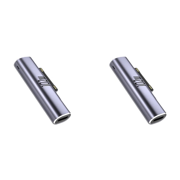 2X 102W USB C Type C PD Fast Charging Plug Converter for Pro 3 4 5 6 7 8 Go for Book 1 2 3