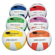 S&S Worldwide Lite 70 Inflatable Foamed Rubber Volleyballs. Official Sized Balls are 30% Lighter than Standard Volleyball. Great for Kids, Novice Players and Recreational Play. Set of 6 Balls.