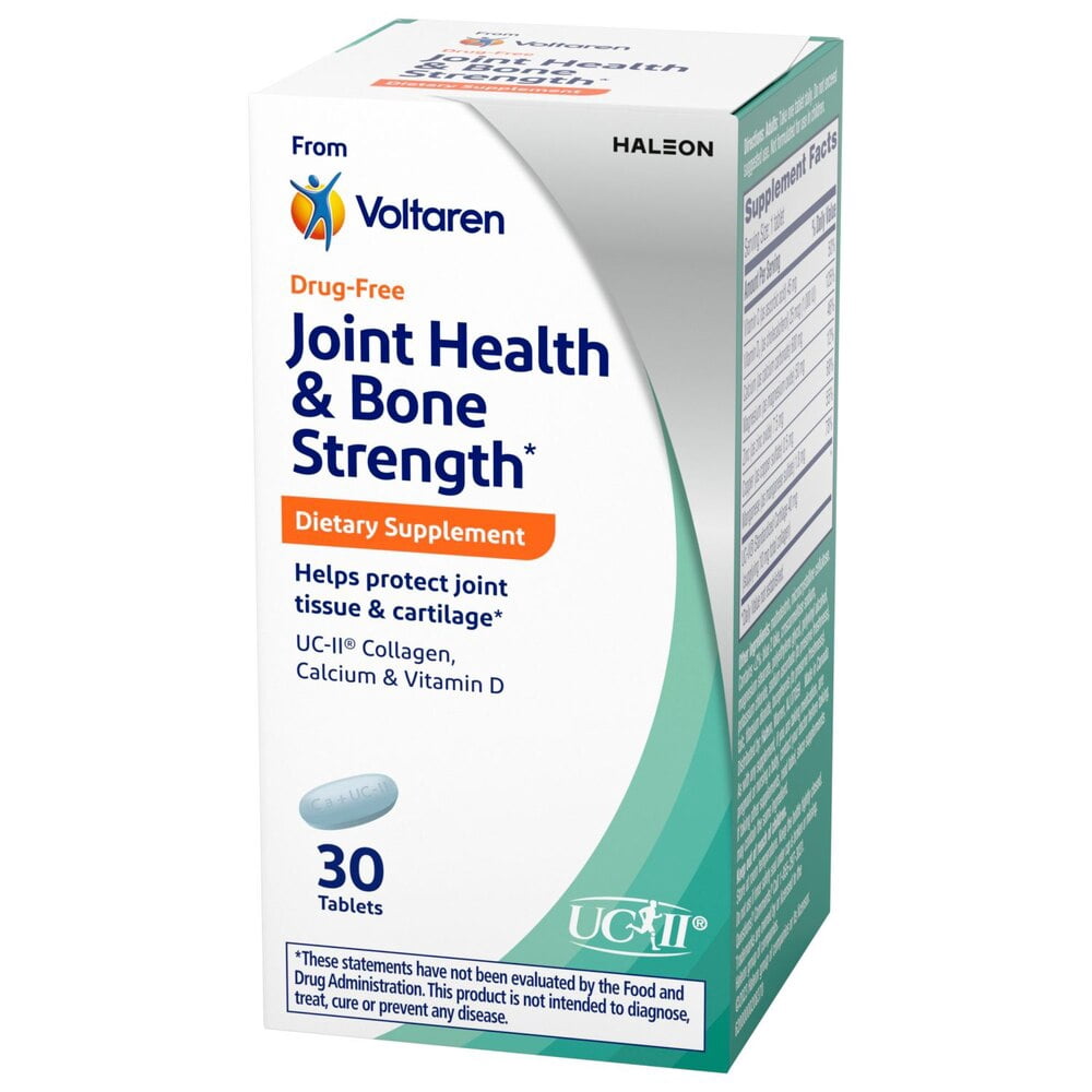 Voltaren Joint Health & Bone Strength Dietary Supplement, Pack of 2 x 30 CT