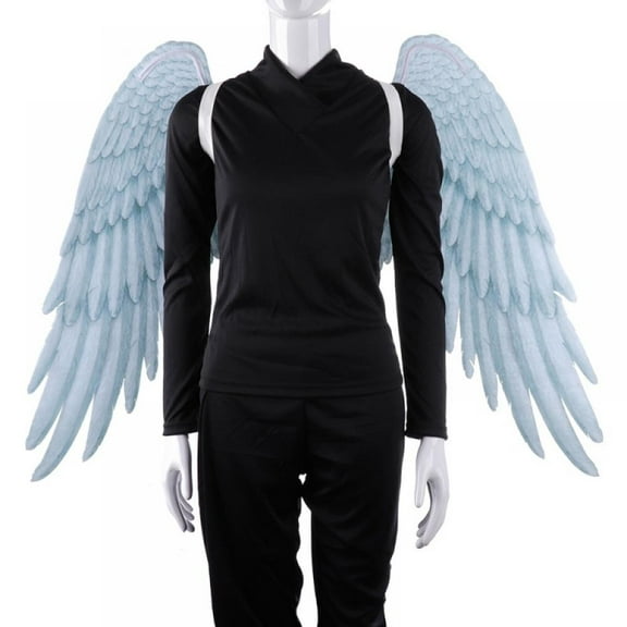 3D Angel Wing Halloween Theme Party Cosplay Costume Accessories Non-Woven Fabric For Adults Men Women