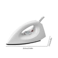 thumbnail image 3 of GFHFHITJ Iron, Access Stainless Steel Soleplate Steam Iron with Retractable Cord, Powerful Steam Diffusion, Auto-Off, Anti-Drip, 1725 Watts, Ironing, Black Clothes Iron, 3 of 7