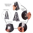 thumbnail image 4 of ammoon Universal Pyramid Mechanical Metronome ABS Material for Guitar Violin Piano Bass Musical Instrument Practice, 4 of 8