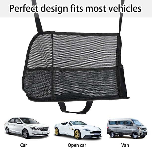 Car Net Pocket Handbag Holder Organizer Seat Side Storage Mesh Net Bag Advinced 