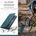 thumbnail image 5 of Wallet Case for Samsung Galaxy S23 Plus 5G,Magnetic Protect PU Leather Flip Case with Card Holders RFID Blocking Kickstand Shockproof Protection Case for Samsung Galaxy S23 Plus 5G 2023 (Teal), 5 of 18