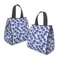 thumbnail image 2 of Pioneer Flower Floral Print Pattern Insulated Lunch Bag for Women Men, Large Portable Soft Cooler Tote, Thermal Food Storage Bag with Pearl Cotton, 8.66L, 8.75"x5.75"x9.5", 2 of 6