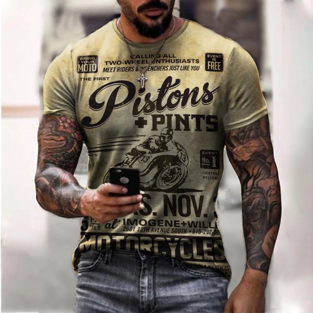 Nueva camisa informal de manga corta con solapa para hombres Eccomum TTA40-12 L