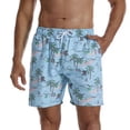 thumbnail image 7 of Utoimkio Clearance Mens Casual Loose Drawstring Swim Trunks Quick Dry Board Shorts Breathable Surf Beach Swim Shorts Swimwear Bathing Suits for Men, 7 of 7