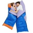 thumbnail image 2 of iMounTEK 3-Season Oversize Warm Weather Envelope Sleeping Bag with Carrying Bag, 2 Person Camping Sleeping Bags for Adults, 2 of 8
