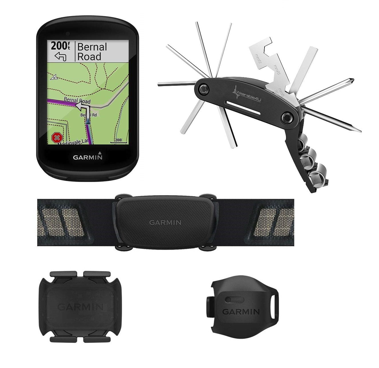 Jeg har erkendt det tilnærmelse arabisk Garmin Edge 830 GPS Cycling Computer with Included Wearable4U Cycling Multi  Tool Bundle - Walmart.com
