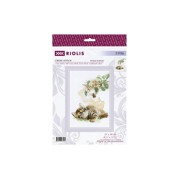 Riolis Cross Stitch Kit Flight of the Bumblebee