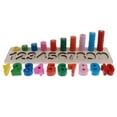 thumbnail image 1 of Anillos Apilables de Apilador para Bebés Bloques de Números de Tablero de Juguete, con 10 Clavijas 55 Anillos - Anillos para Y - Baoblaze Juguete de madera Montessori, 1 of 8