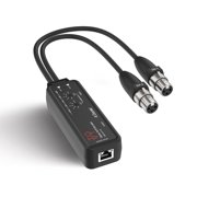 Dante XLR Encoder with Dual XLR Input and PoE (DXA-XLR-TX)