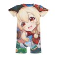 thumbnail image 4 of Genshin Impact Baby Romper Short Sleeve Bodysuits Soft Rompers Summer Clothes One-Piece Jumpsuits Outfits 12-18M, 4 of 7