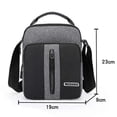 thumbnail image 3 of Men's Lightweight Messenger Bag Sling Pack Casual Crossbody Shoulder Bags For Travel Casual Business, 3 of 4