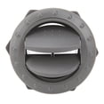 thumbnail image 4 of A/C Vent, Round-shape ABS Plastic Round Ventilation Durable Practical 60mm/2.4in  For Buses For Boats For Cars For RVs Gray, 4 of 8