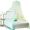 thumbnail image 2 of Yesbay Lace Flower Dome Princess Bed Curtain Canopy Room Mosquito Fly Insect Net,Green, 2 of 8