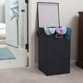 thumbnail image 3 of Household Essentials Hard Sided Collapsible Laundry Hamper with Lid, 3 of 8
