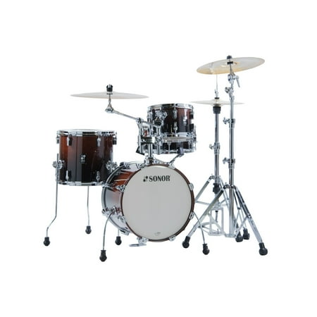 Sonor AQ2 Safari 4-Piece Maple Shell Pack w/ 16" Bass Drum - Brown Fade