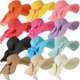 thumbnail image 1 of Sombrero de paja Tigeen Floppy para mujer, 12 unidades, multicolor, 1 of 5