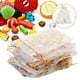 thumbnail image 2 of Juego de 100 piezas para regalos de boda, dulces y joyas con cordones, 5 bolsas de malla blancas de colores, 2 of 7