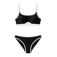 thumbnail image 4 of TaTaai Women Athletic Sports Bikini Set Full Coverage High Support Swimwear With Adjustable Straps Two Piece Bathing Suit Quick Dry Lightweight Beach Vacation Wear Gift, 4 of 5