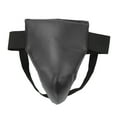 thumbnail image 1 of Protector de ingle de boxeo, protector de ingle de boxeo, protector de ingle de cuero de PU, protector de ingle para entrenamiento de boxeo, diseñado para profesionales, 1 of 8
