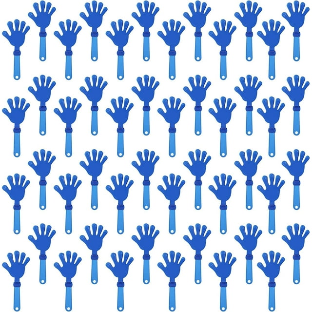 Baquetones de mano ZCYSRLQIN, azul real, 19 cm, plástico, 100 unidades
